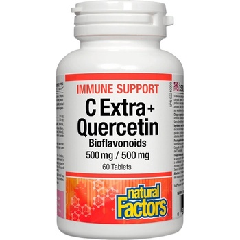 Image 1 of Natural Factors Immune Support C Extra + Quercetin 500 mg [60 Таблетки]