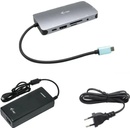 i-Tec USB-C Metal Nano Dock HDMI/VGA with LAN + Power Delivery 100 W C31NANODOCKVGAPD