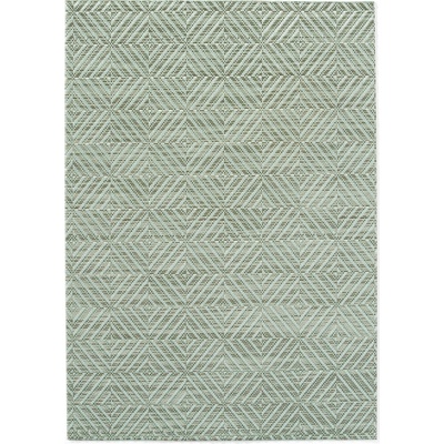 HENDI Prostírání geometrický vzor sada Zelená 6 ks 450x300mm 597934