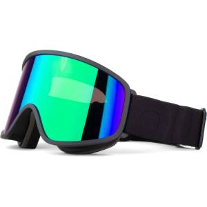 Out Of Ски маска Out of Flat Mirror S3 Ski goggles - Black / Green MCI - размер One Size (417-5879-0111)