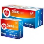 VetFood Cardioforce - хранителна добавка за кучета, котки и дребни животни със сърдечна недостатъчност, 30 капсули - Полша