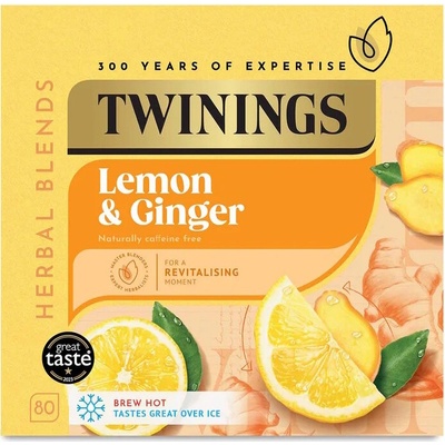 Twinings Ovocný čaj CITRÓN & ZÁZVOR 80 sáčků 120 g