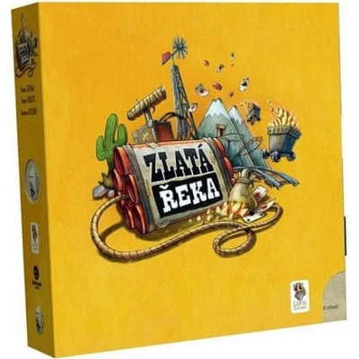 Bruno Cathala: Zlatá řeka - desková hra
