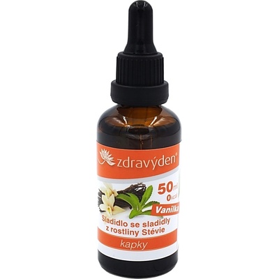 Zdravý den Stevia kapky Natural 50 ml