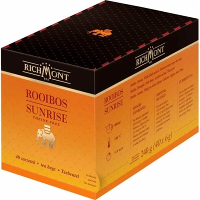 RICHMONT Rooibos Sunrise Čaj 40 ks