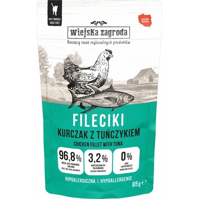 Wiejska Zagroda Kuřecí Filety s Tuňákem 85 g