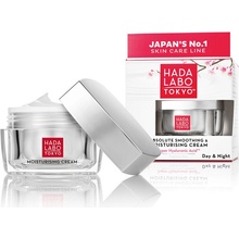 HADA LABO TOKYO WHITE LINE Absolute Smoothing & Moisturizing cream denní/noční krém 50 ml