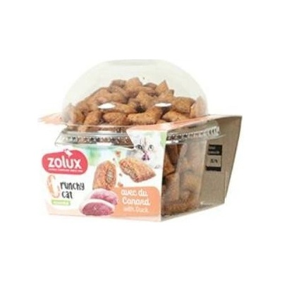 Zolux Pochoutka kočka CRUNCHY Kachna 80 g