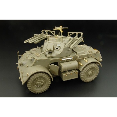 Bronco Hauler T17E1 Staghound Mk I w 60LB Rocket Launch PE parts for kit 1:35