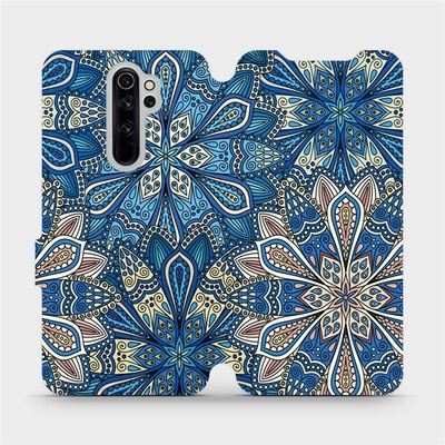 Mobiwear - Xiaomi Redmi Note 8 Pro - V108P Modré mandala květy