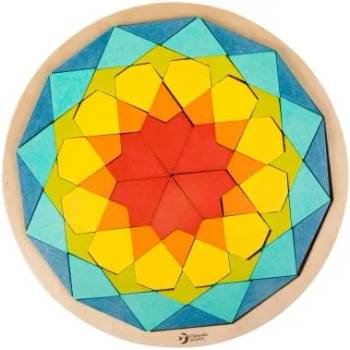 Image 1 of Classic world - Дървена мозайка - Мандала (CW3727)