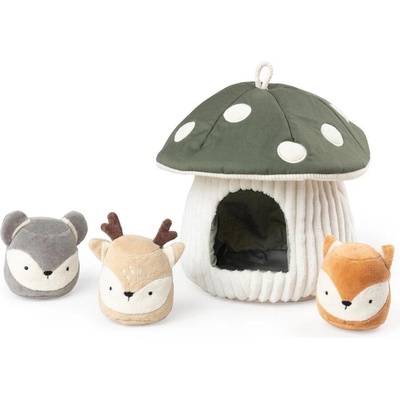 Sebra Активна мека играчка Sebra - Гъба, с животинчета (301130011)