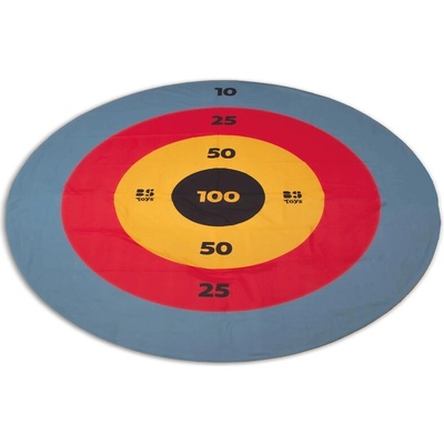 Házení disků na barevný terč