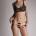 Strap On Me Leatherette Harness Curious Rose Gold Holographic