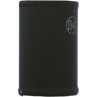 Buff Knitted & Fleece Neckwarmer Black Chic