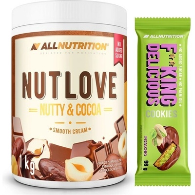 Allnutrition Nutlove Nutty & Cocoa Hladký 1 kg