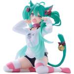 Taito Статуетка Taito Animation: Hatsune Miku - Cat Ear Miku (T-Shirt), 13 cm (TAPR452067300)