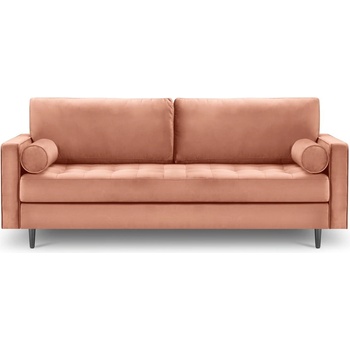 Milo Casa Розов кадифен диван , 219 см Santo - Milo Casa (MIL_3S_44_A3_SANTO9)