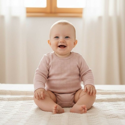Baby Service Body ružové vzor obdĺžnik Babyservice