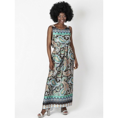 Perso Woman's Loose sleeveless dress šedá