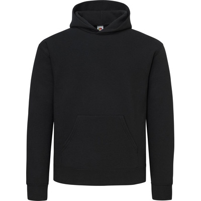 Fruit of the Loom COTT | FOL | Суитшърт с качулка Supercotton, черен, 3XL (16278000213)