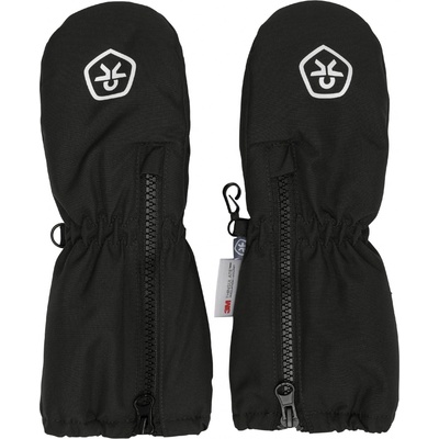 dětské zimní rukavice color kids S DLOUHÝM ZIPEM BLACK – Zboží Mobilmania