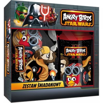Stor Angry Birds desiatový set Star Wars