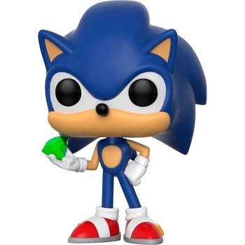Funko Pop! Games Sonic The Hedgehog Sonic With Emerald
