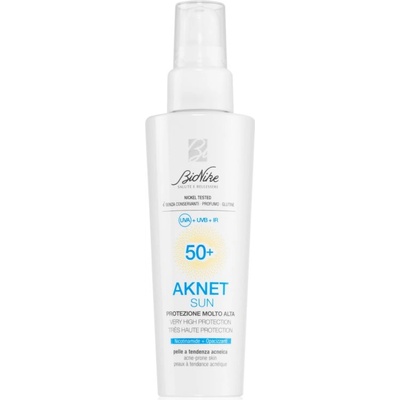 BioNike Aknet Sun защитен крем за лице за кожа с акне SPF 50+ 50ml