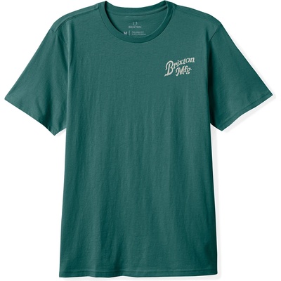 Brixton Мъжка тениска Brixton Rothwell S/S TLRT T-shirt - Night Sage (216-6967-0211)
