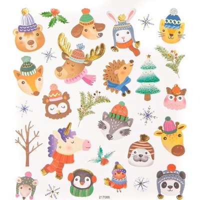 DP Craft Samolepky vánoční zvířátka 29ks – Hledejceny.cz