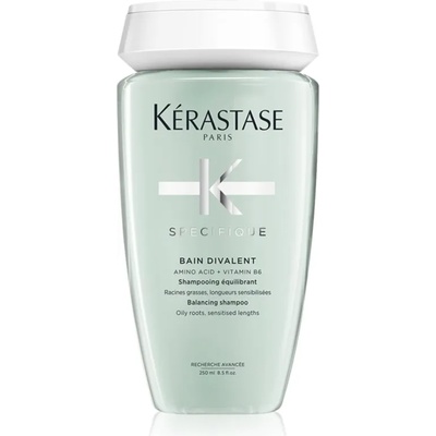 Kérastase Specifique Bain Divalent дълбоко почистващ шампоан за мазна кожа на скалпа 250ml