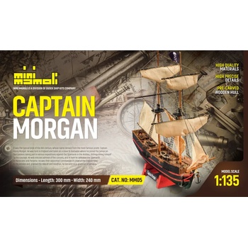 Image 1 of Mamoli Пиратски кораб Капитан Морган - Captain Morgan (MM05)