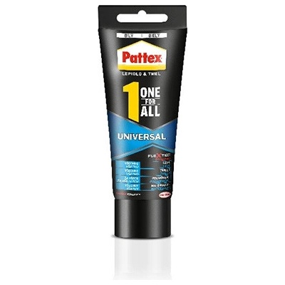 HENKEL SLOVENSKO, spol. s r.o. Pattex ONE For All UNIVERSAL mont.lepidlo 142 g tuba 2716722