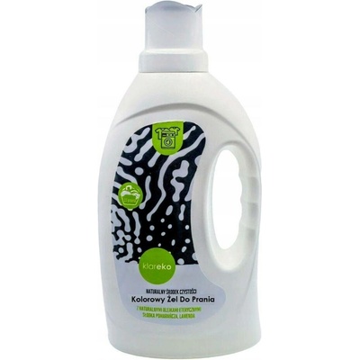 Klareko Color prací gel Sladký pomeranč a Levandule 1000 ml