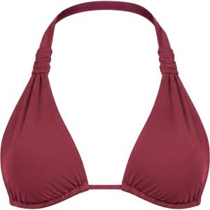Seafolly Дамско бикини горнище Seafolly Seafolly Collective Multi Fit Longline Tri Bikini top - Dark Burgundy - размер 36 (EU) (150-6655-0312)