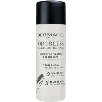 Dermacol Odorless Nail Polish Remover odlakovač na nechty 120 ml