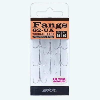 BKK Trojháčky Fangs 6066 2X Ultra Anti-rust vel.2 7ks