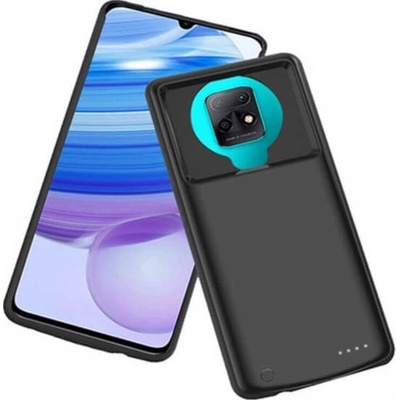 Pouzdro SES 3v1 Silikonové s externí baterií smart battery case power bank 3500 mAh Xiaomi Poco F2 Pro - černé