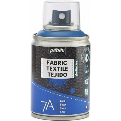 Pébéo 7A farba na textil ve spreji 100 ml 08 blue