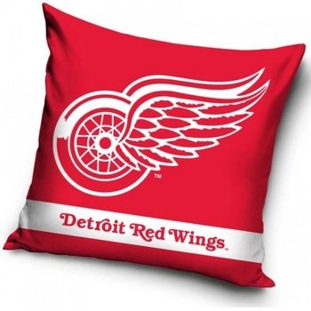 TipTrade Velurový vankúš NHL Detroit Red Wings 40x40