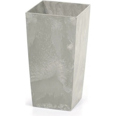 Prosperplast květináč URBI SQUARE Beton Effect 22,5 cm šedý