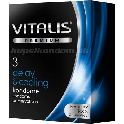Vitalis Premium Delay & Cooling 3 ks