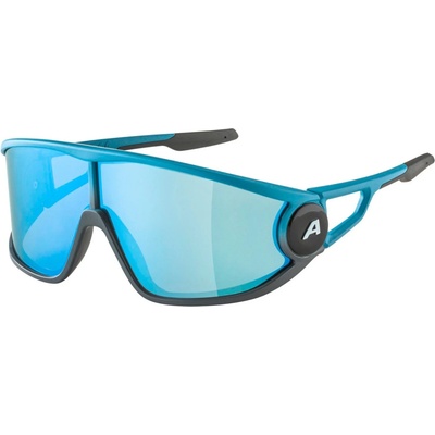 Alpina Слънчеви очила Alpina Legend Mirror Cat. 3 Sunglasses - Smoke / Blue Matt / Hydrophobic Mirror - размер One Size (205-3720-0111)