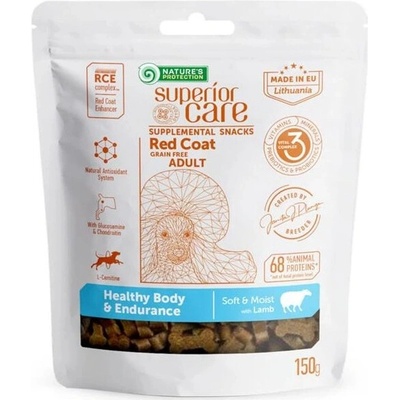 Nature's Protection SC Dog snack Red Coat Adult GF Lamb 150 g