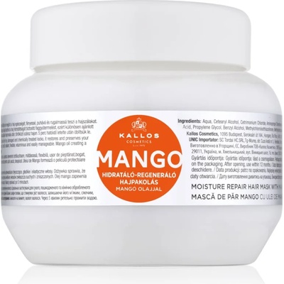 Kallos Mango подсилваща маска с масло от манго 275ml