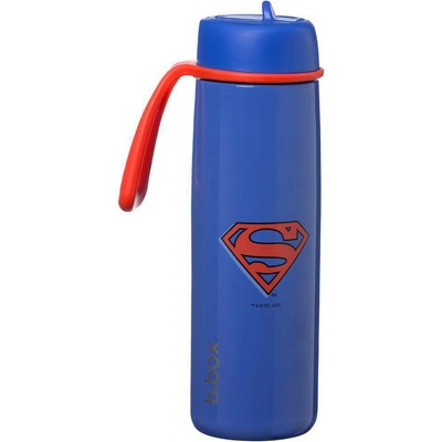 b.box Nerezová termofľaša so slamkou 690 ml Superman | b.box