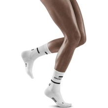 CEP Bežecké ponožky The Run Mid Cut Socks women white