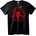 NOONEBRAND Тениска Сатанински Демон - 3XL, Black