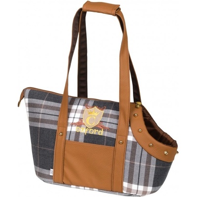 Cazo Oxford Taška károvaná 30 x 40 x 24 cm